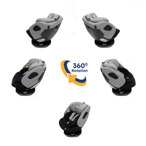 Καθισματάκι Αυτοκινήτου i-Size με Isofix Midnight Black 0-36 kg