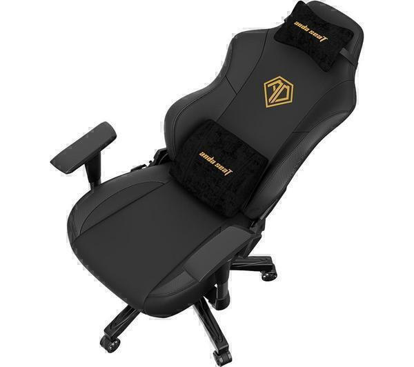 Καρέκλα Gaming Δερματίνης με Ρυθμιζόμενα Μπράτσα Elegant Black